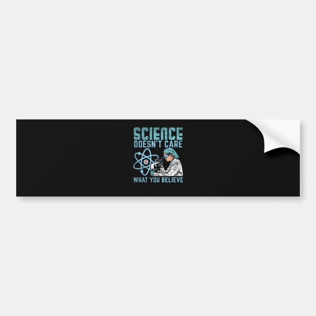 Science Scientist Bumper Sticker (Front)