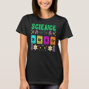 Science Teacher Chemist Physicist Vintage Periodic T-Shirt