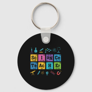 Science Teacher Chemistry Elements Periodic Table  Key Ring