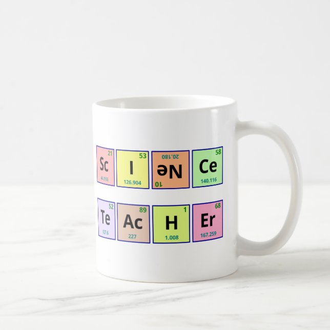 Science Teacher Coffee Mug (Right)