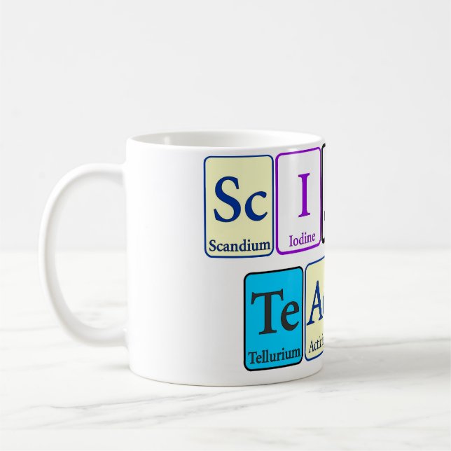 Science Teacher Coffee Mug (Left)