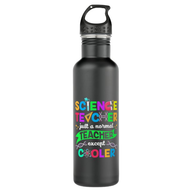 Science Teacher Cool 710 Ml Water Bottle (Front)