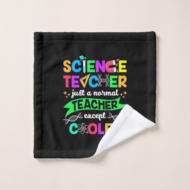 Science Teacher Cool Wash Cloth (Wash Cloth)