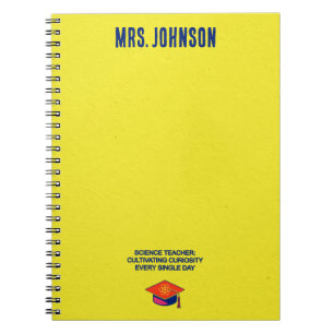 Science Teacher: Cultivating Curiosity Daily Notebook