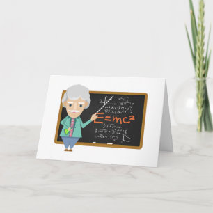 Science Teacher EMC2 Formula Card