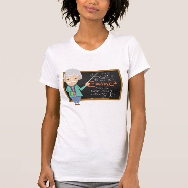 Science Teacher EMC2 Formula T-Shirt (Front)
