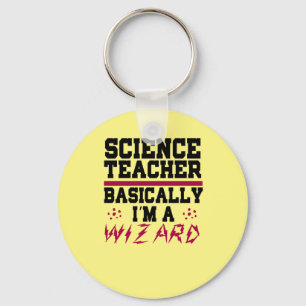 Science teacher key ring