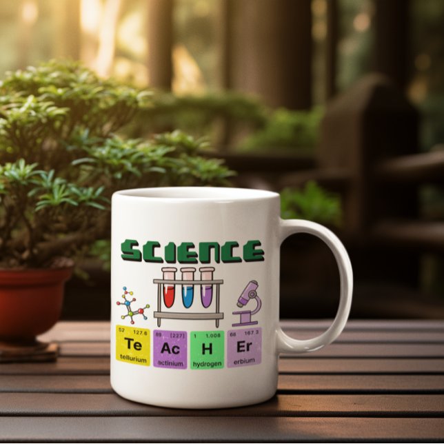 Science Teacher Mug, Gift For Teacher Coffee Mug (Creator Uploaded)