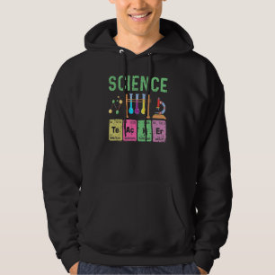 Science Teacher Periodic Table Back To School Ret Hoodie