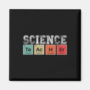 Science Teacher Periodic Table Byck To School Teac Magnet