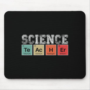 Science Teacher Periodic Table Byck To School Teac Mouse Pad