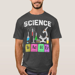 Science Teacher, Periodic Table Chemistry 2198 T-Shirt