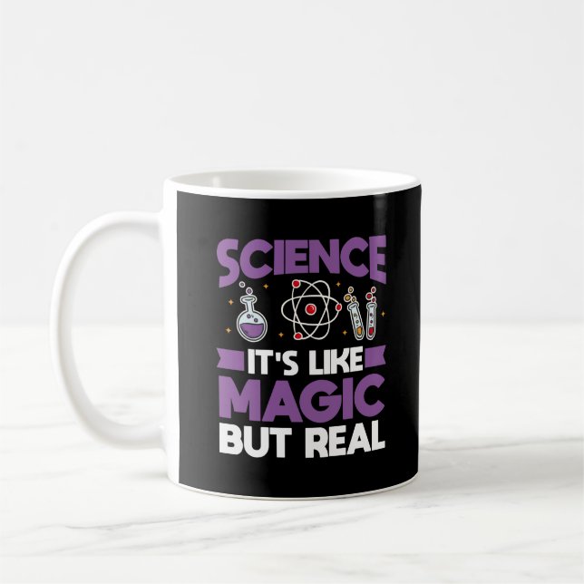 Science Teacher Student Biology Chemistry Funny Coffee Mug (Left)