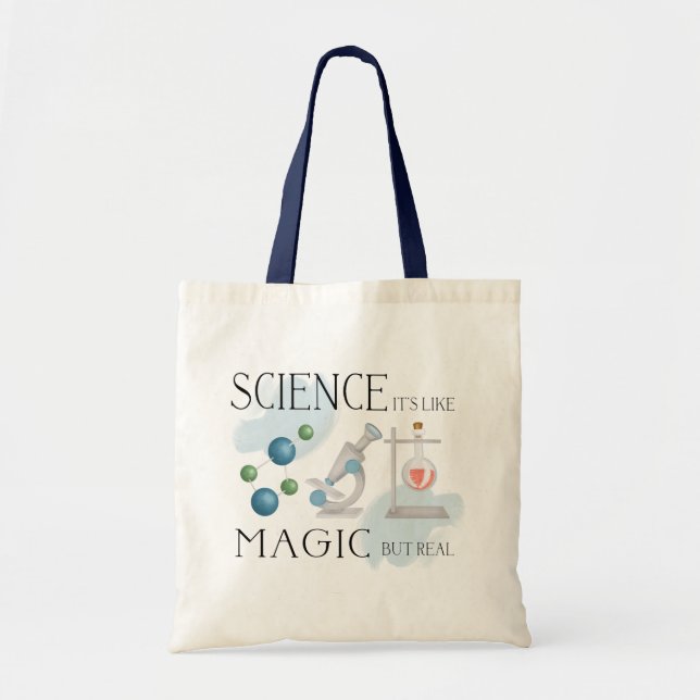 Science Teacher Tote Bag (Front)
