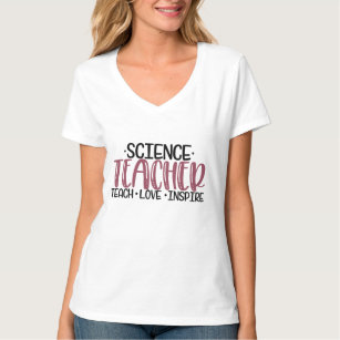 science teacher what your super power funny design T-Shirt