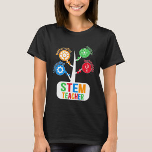Science Technology Engineering Math Teacher STEM T T-Shirt