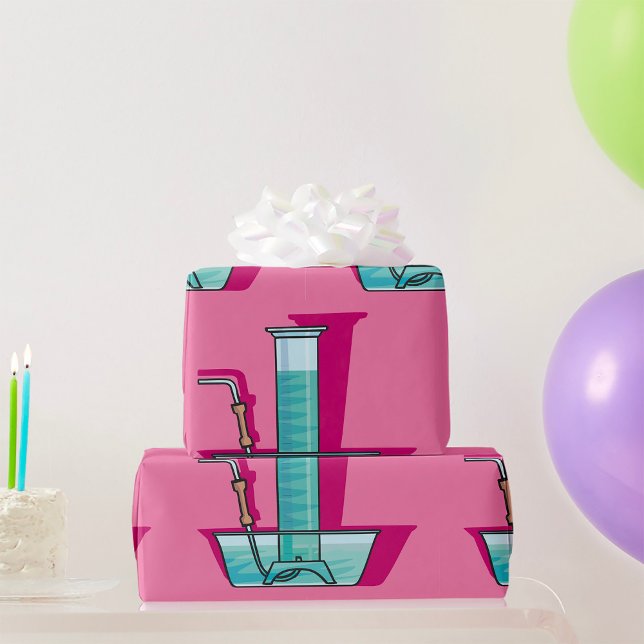 Science Test Tube Wrapping Paper (Creator Uploaded)