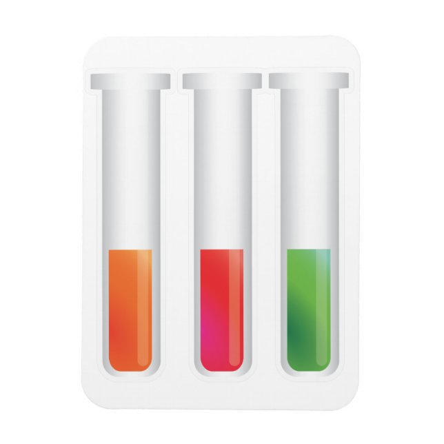 Science Test Tubes Magnet (Vertical)