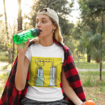 Science Test Tubes T-Shirt<br><div class="desc">Science test tubes as part of an experiment. This design looks really effective on this Womens T-Shirt</div>