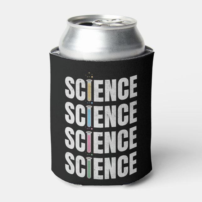 Science text design can cooler (Can Front)