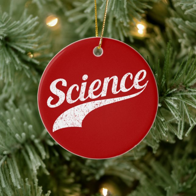 Science - True Believer Ceramic Ornament (Tree)