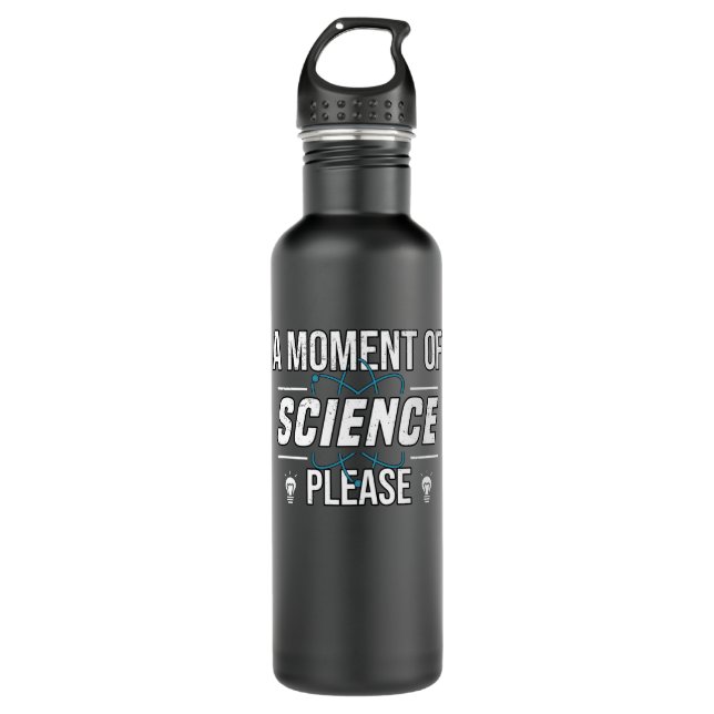 Science University Student Physics Electron 710 Ml Water Bottle (Front)