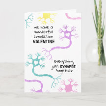 Science Valentine Neuron Biology Teacher Geek