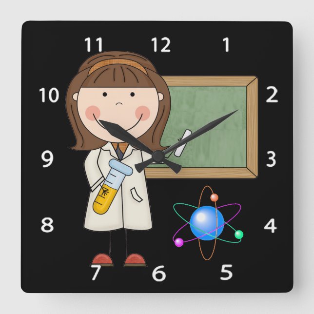 Science Wall Clock (Front)