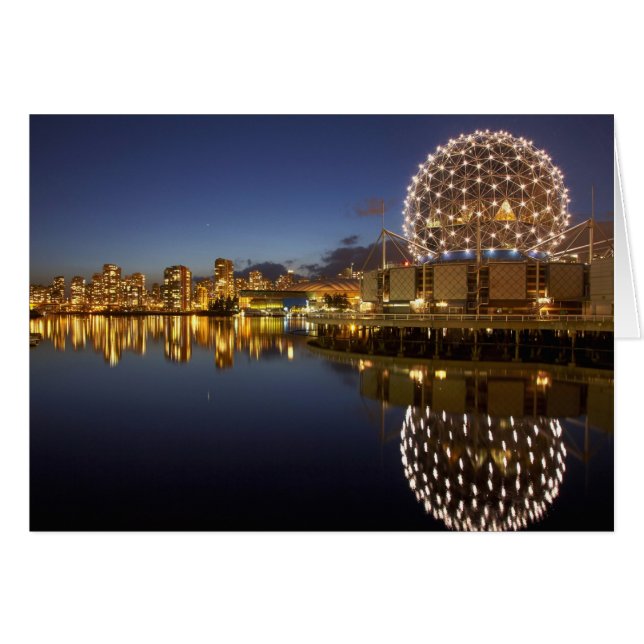 Science World and CBD reflected in False Creek, (Front Horizontal)
