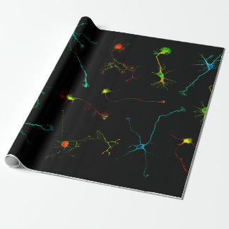 science wrapping paper