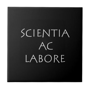 Scientia ac labore ceramic tile