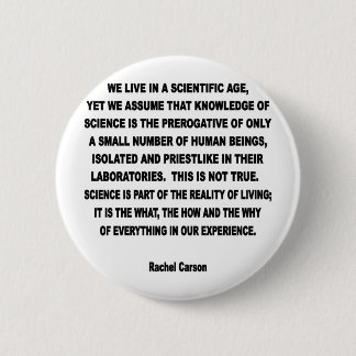 scientific age 6 cm round badge