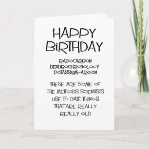 scientific birthday card