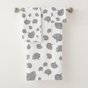 Scientific Brain Bath Towel Set