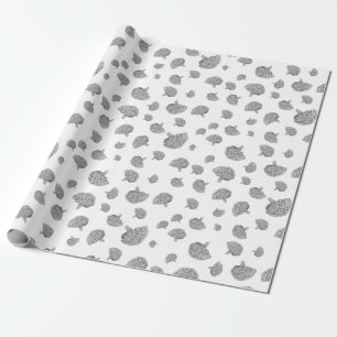Scientific Brain Wrapping Paper