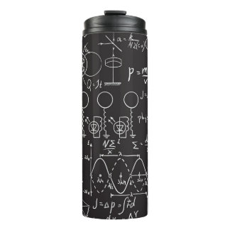Scientific Formulas: Chalkboard Calculations Patte Thermal Tumbler