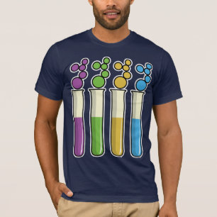 Scientific Test Tubes T-Shirt
