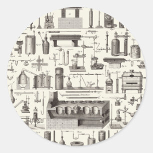 Scientific Tools Classic Round Sticker