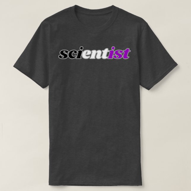 scientist asexual border T-Shirt (Design Front)