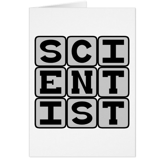 Scientist, Experimenter (Front)