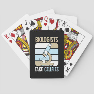 Scientist Gift Biologists Take Cellfies Playing Cards