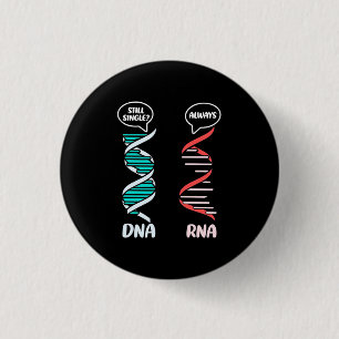 Scientist Gift   Biology Teacher Rna 3 Cm Round Badge