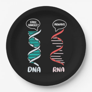 Scientist Gift Biology Teacher Rna Paper Plate