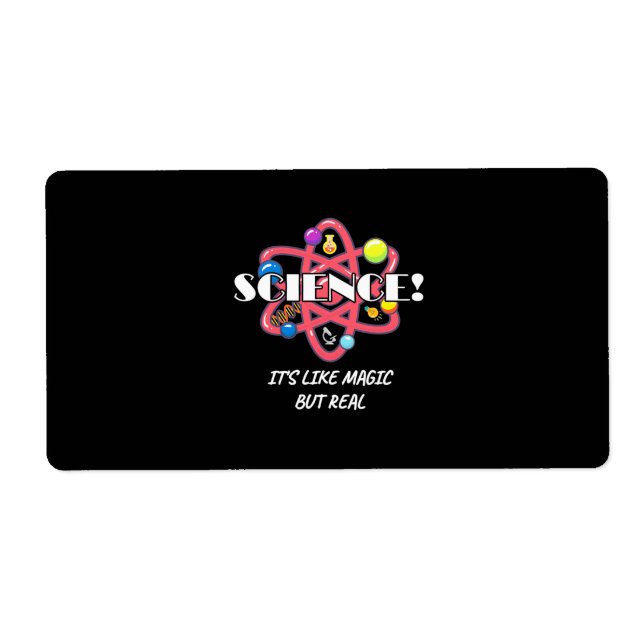Scientist Gift | Chemistry Science Is Like Magic (Front)