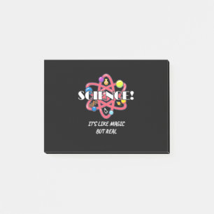 Scientist Gift Chemistry Science Is Like Magic Post-it Notes