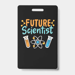 Scientist Gift Future Scientist ID Badge
