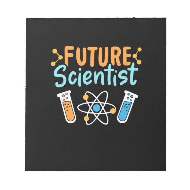 Scientist Gift | Future Scientist Notepad (Front)