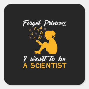Scientist Gift   I Am Future Scientist Square Sticker