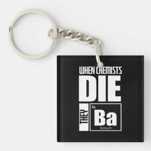Scientist Gift Lovely Chemistry Key Ring