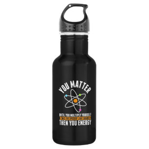Scientist Gift   Physicist Science Matter 532 Ml Water Bottle